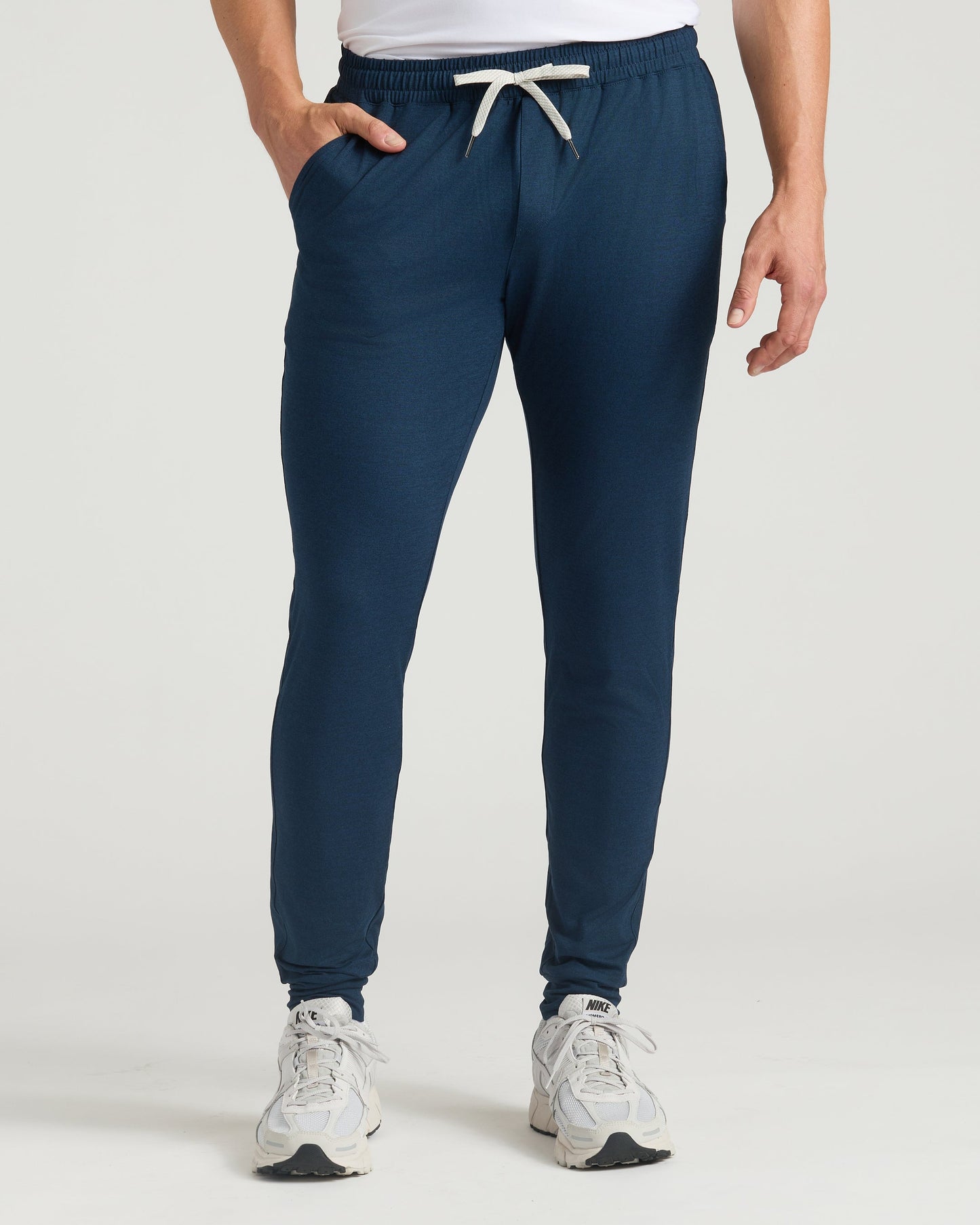 Dark Heather Navy Tall Active Joggers