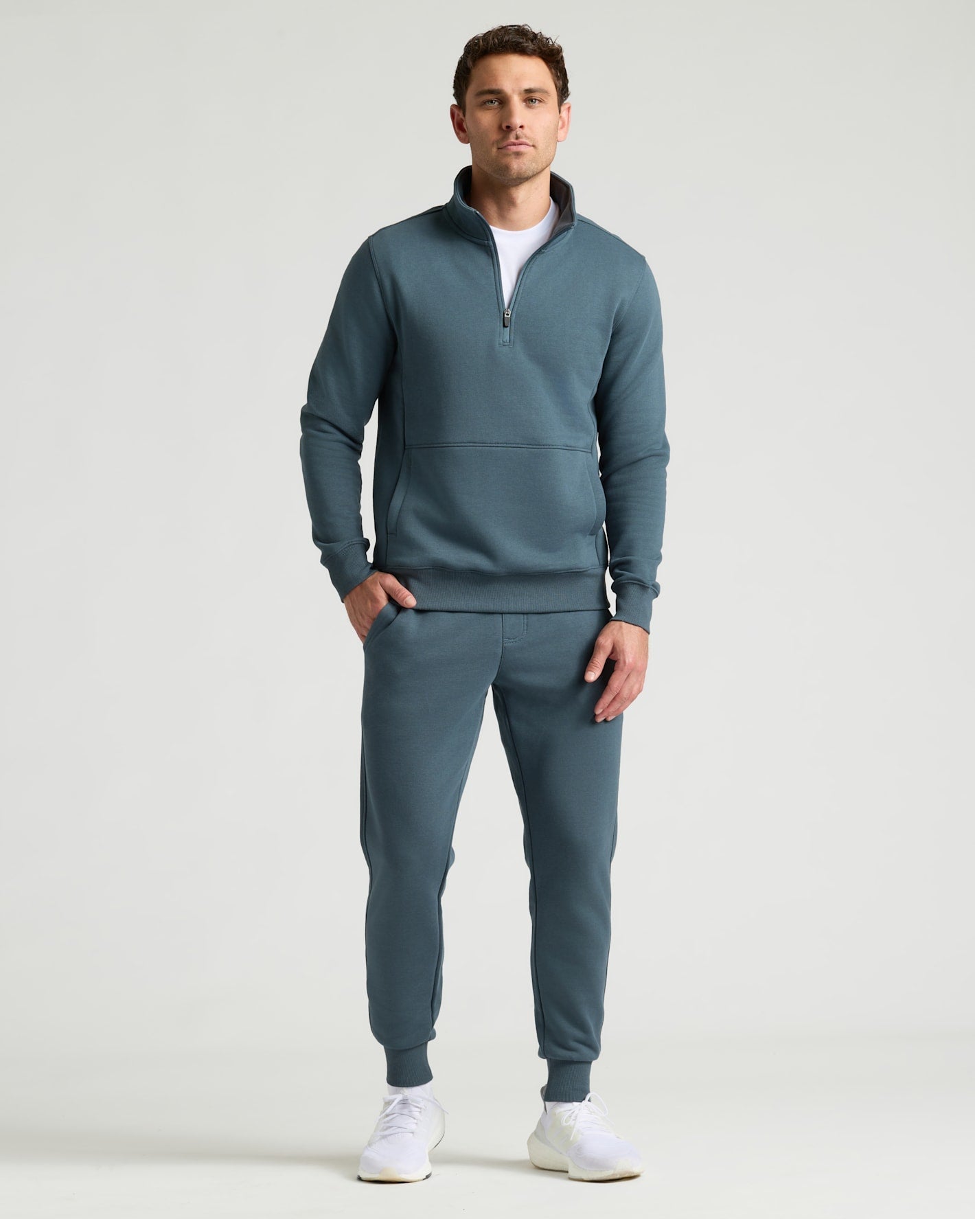 Neptune Half Zip Fleece Sweatshirt & Jogger 2-Pack