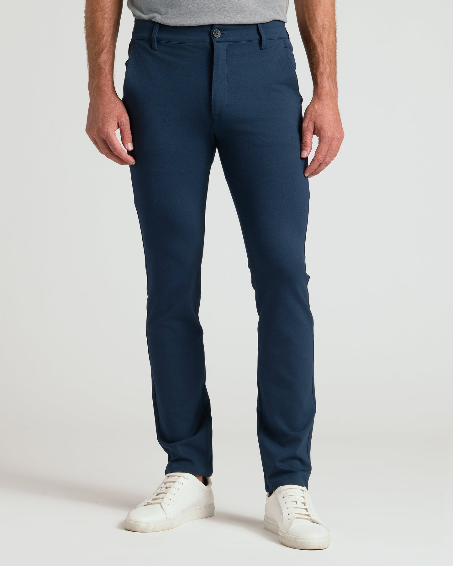 Black & Navy Slim Comfort Knit Chino Pant 2-Pack