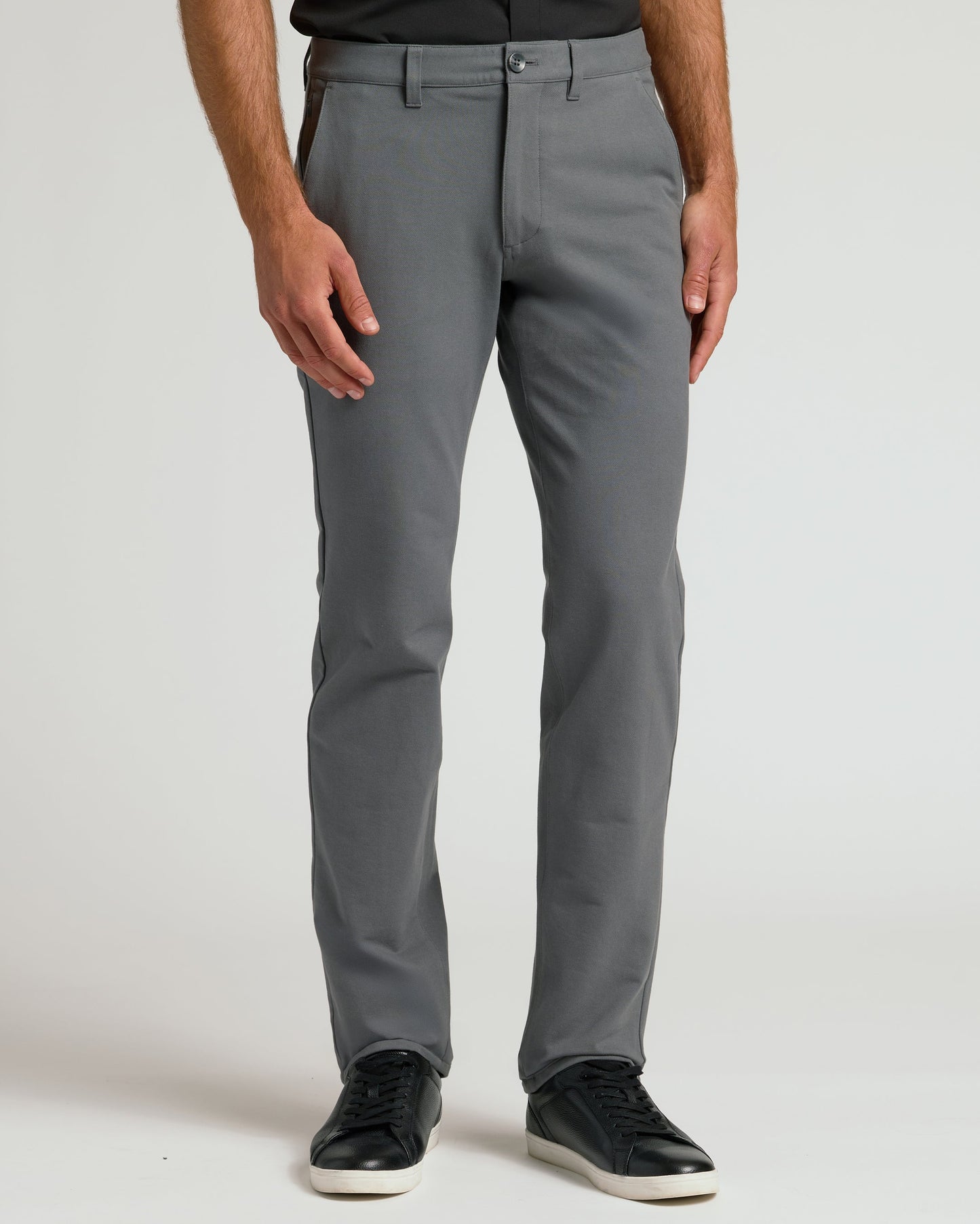 Navy & Carbon Straight Chino Pants 2-Pack