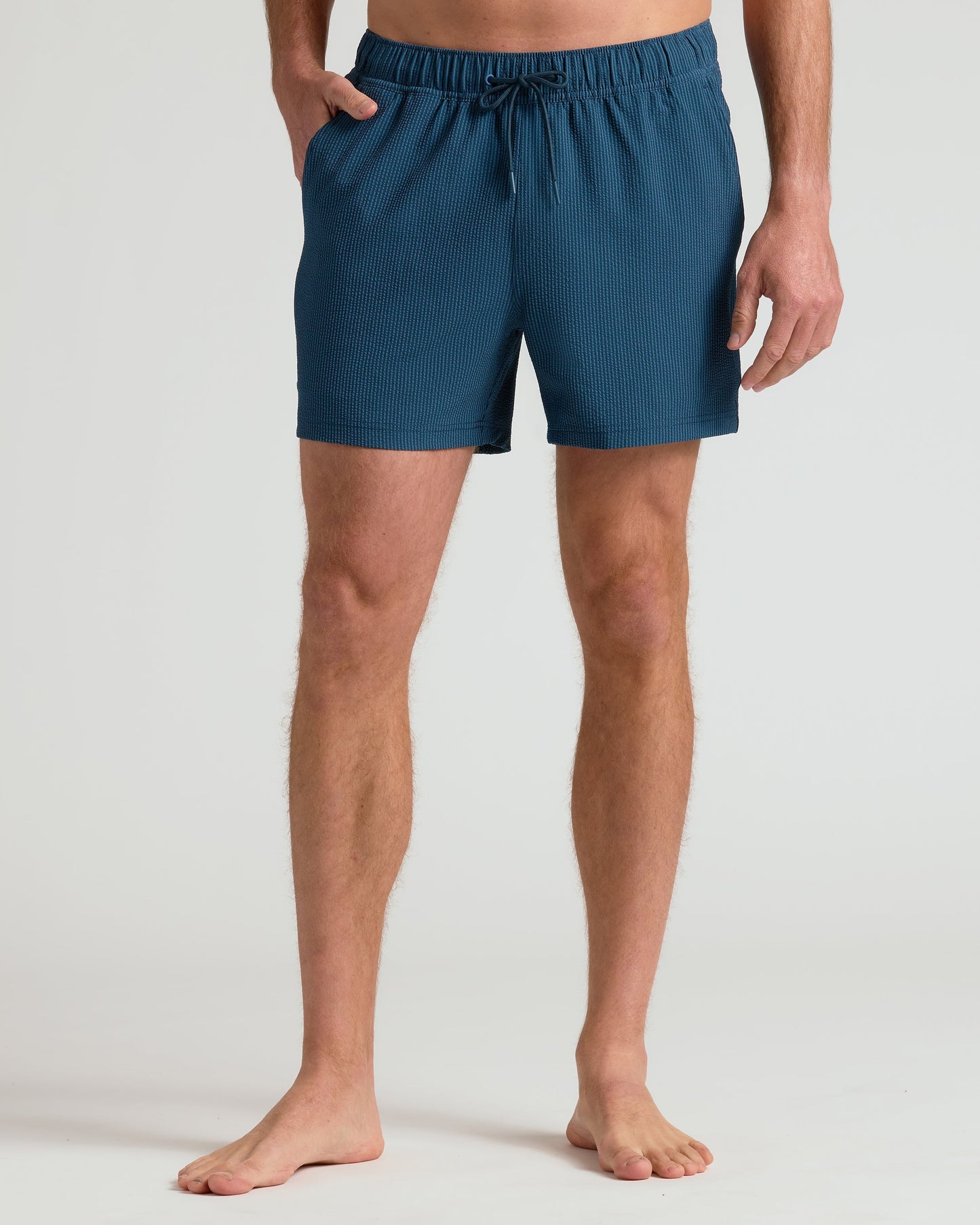 5" Smoke & Underwater Seersucker Swim Trunks 2-Pack