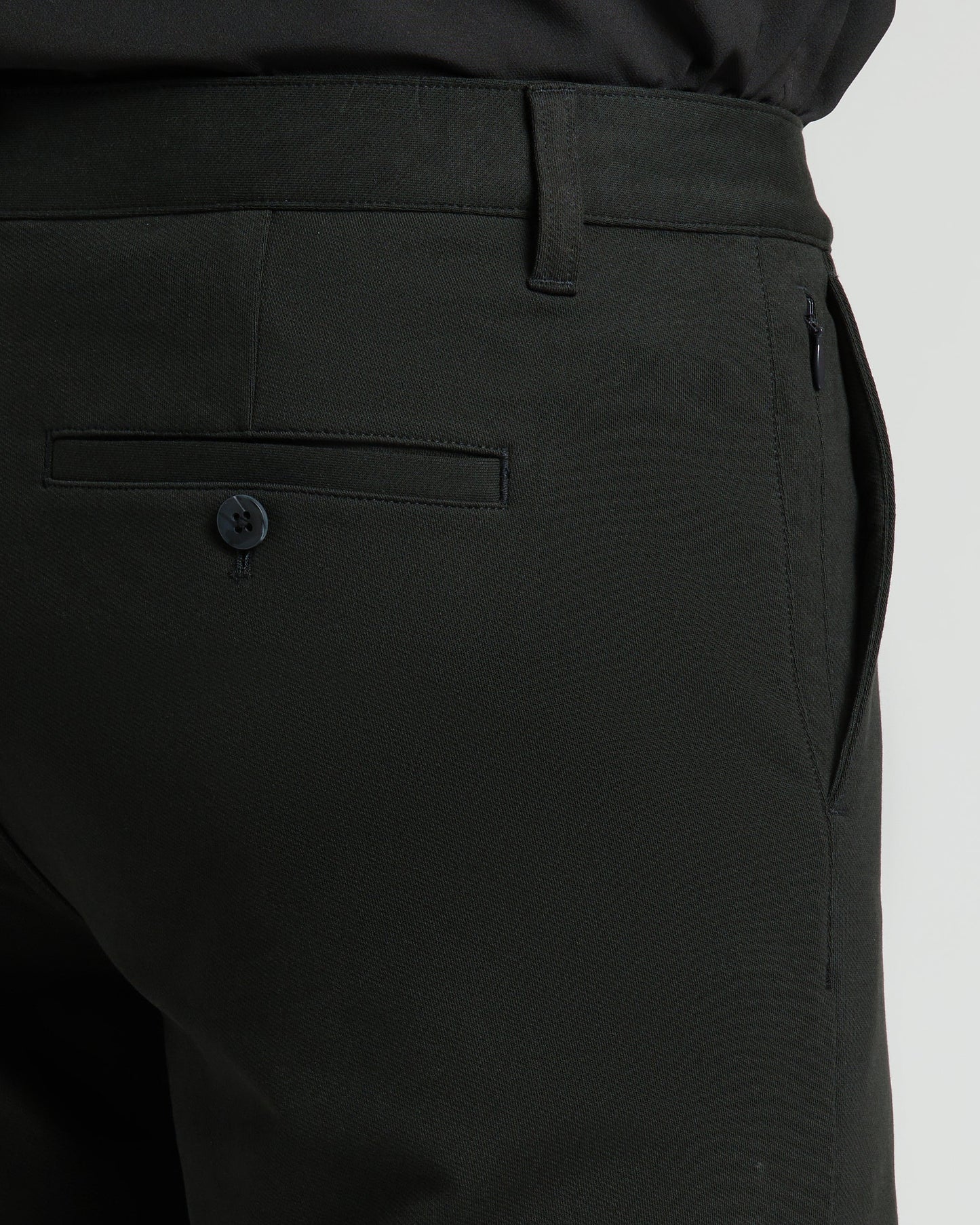 9" Black Chino Shorts 2.0