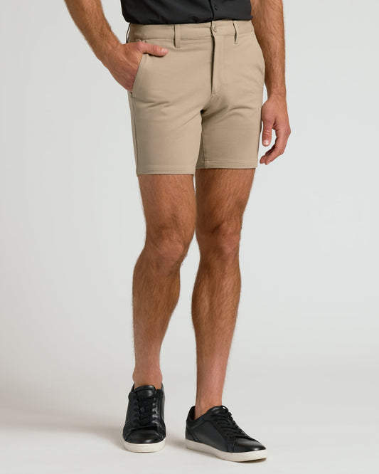 7" Khaki Chino Shorts 2.0