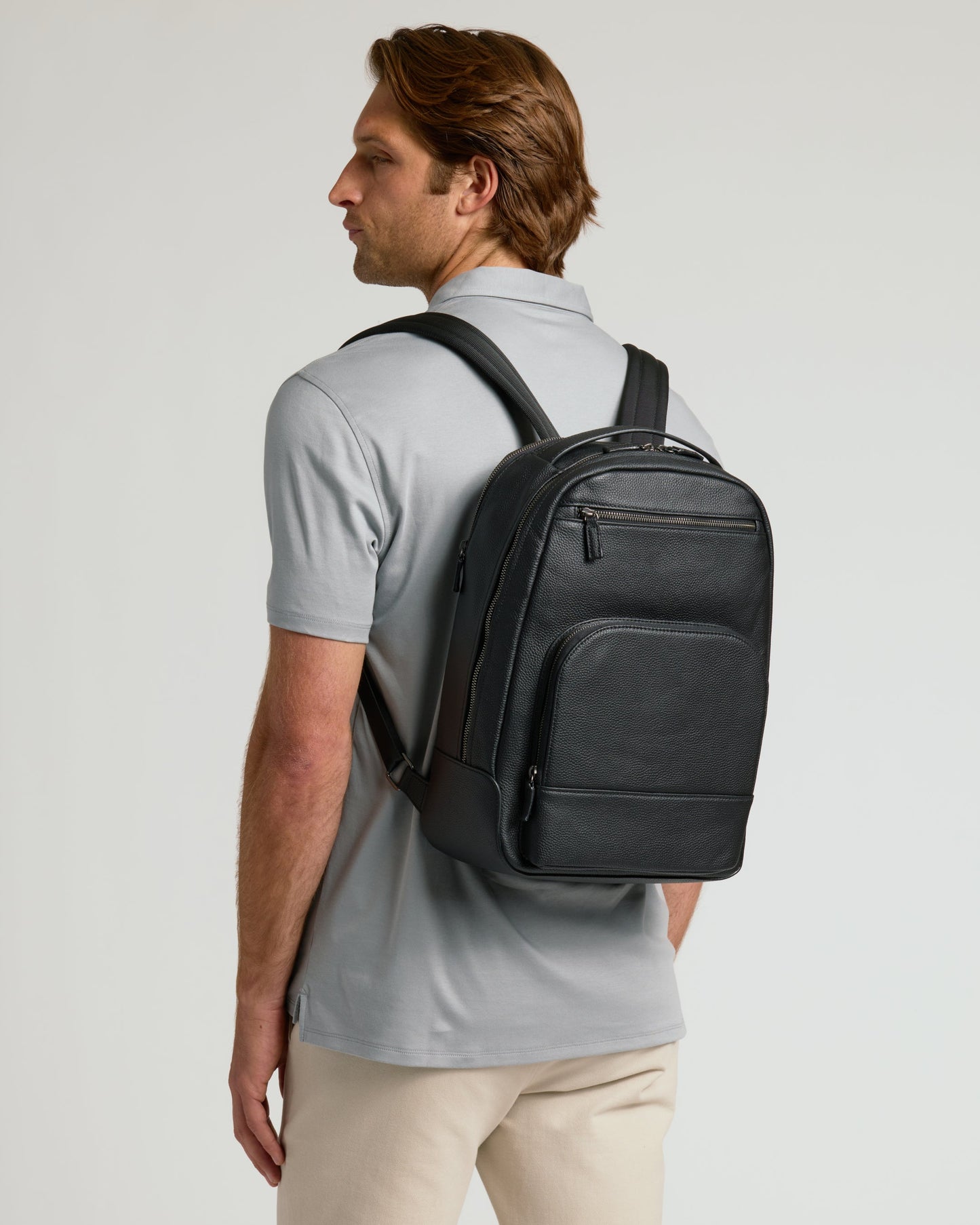 Premium Leather Backpack