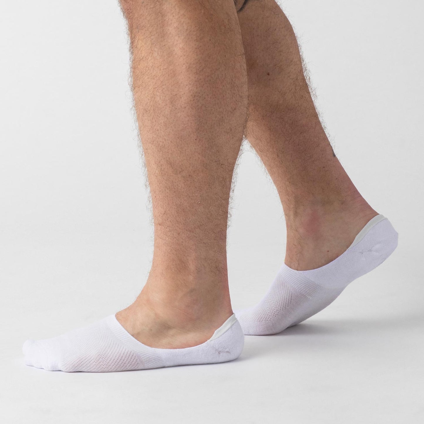 White No Show Socks 6-Pack