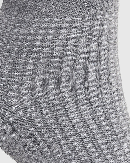 Heather Gray Active Half Crew Socks 6-Pack