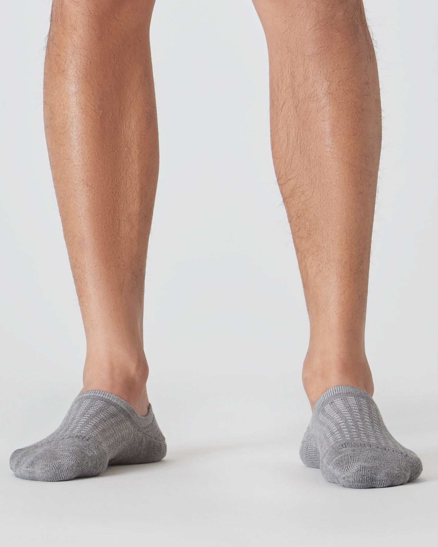 Heather Gray Active No Show Socks 6-Pack