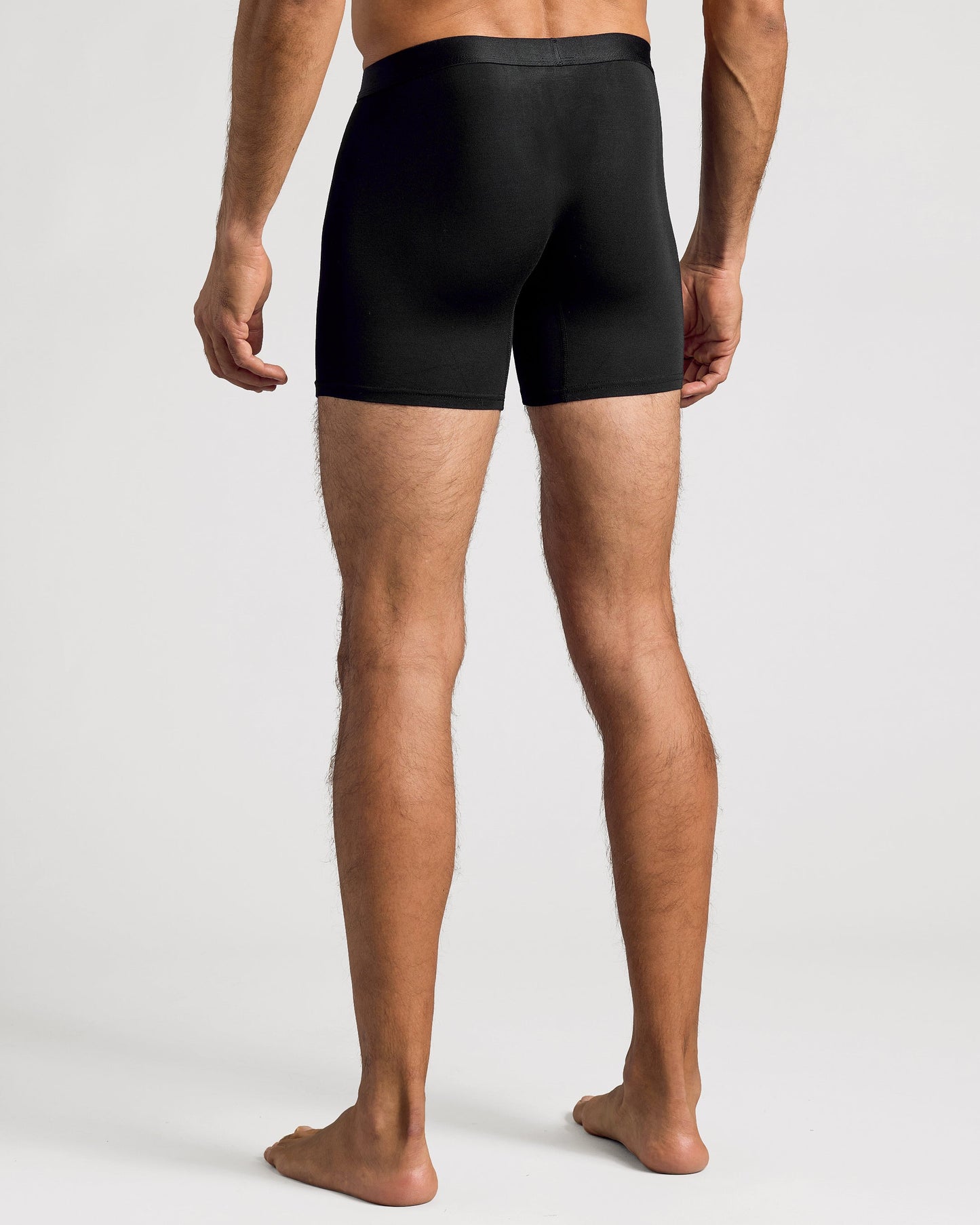 Black Boxer Briefs W/ Fly 3-Pack
