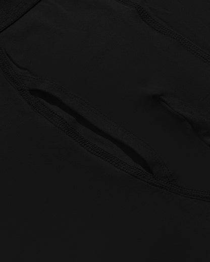 Black Boxer Trunks W/ Fly 12-Pack