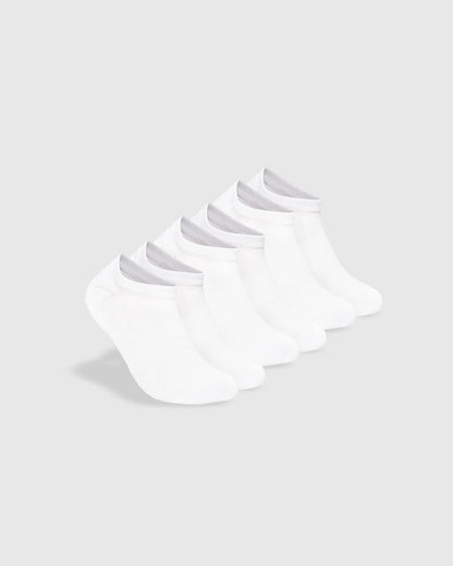 White No Show Socks 3-Pack 2.0