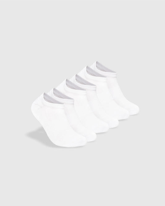 White No Show Socks 3-Pack 2.0