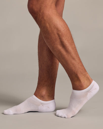 White No Show Socks 3-Pack 2.0