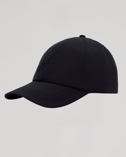 Black Active Running Cap