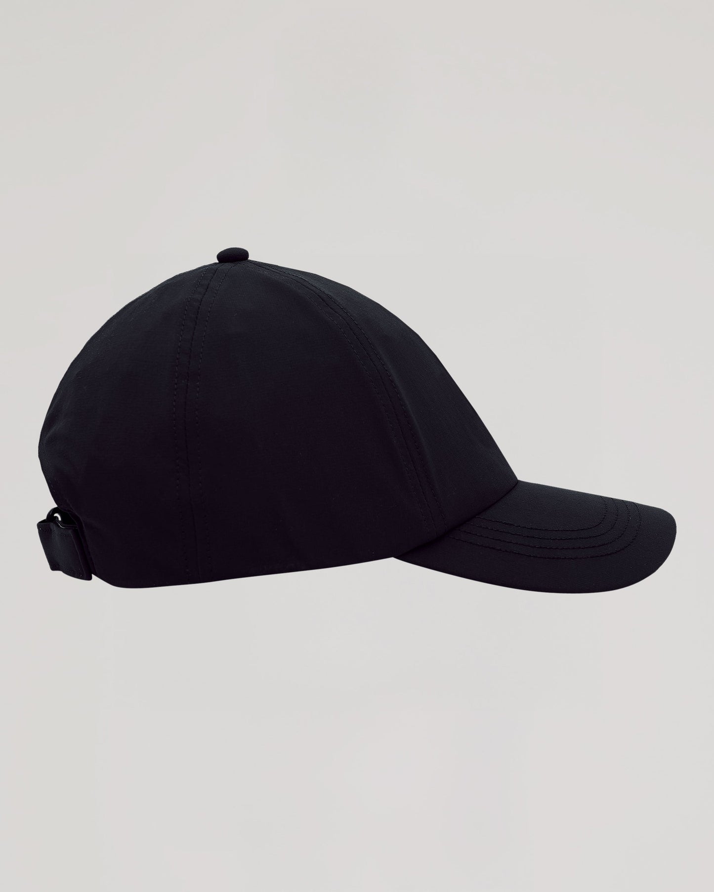 Black Active Running Cap