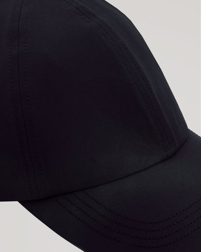 Black Active Running Cap