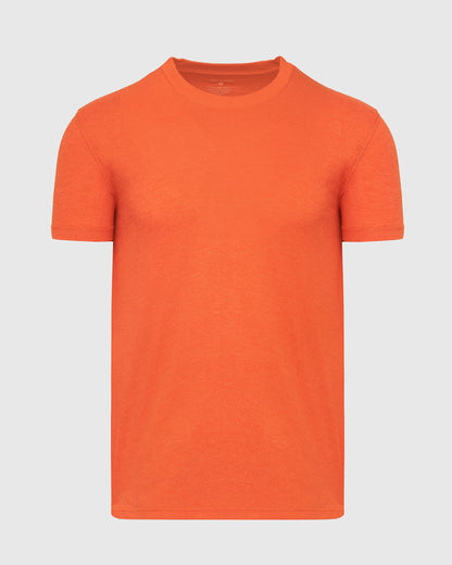 Burnt Orange Heather Classic Crew Neck