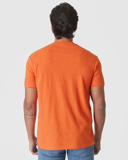 Burnt Orange Heather Classic Crew Neck