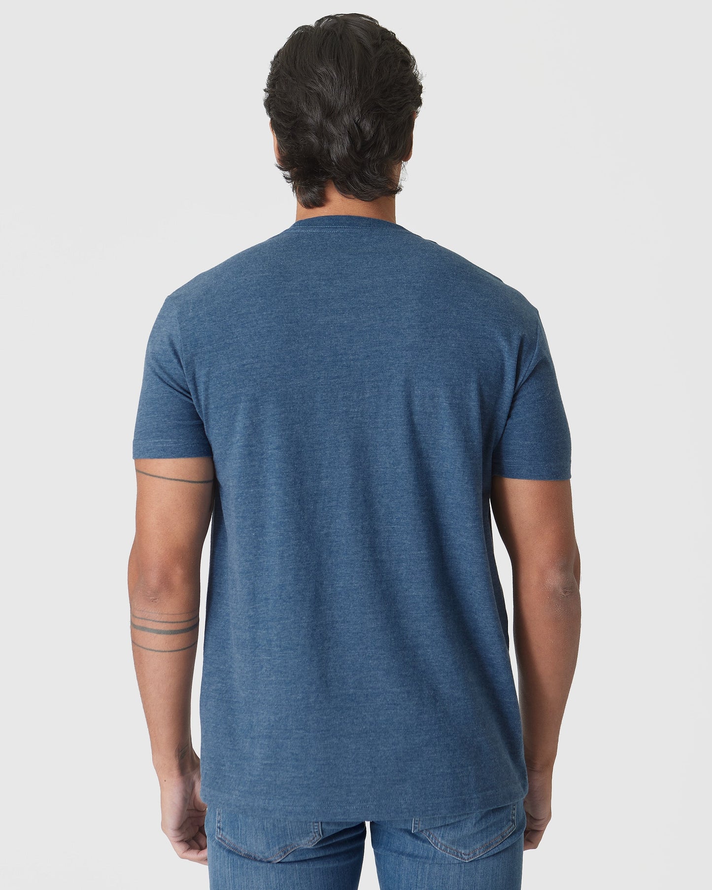 Deep Sea Blue Heather Classic Crew