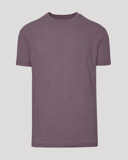 Dark Heather Amethyst Classic Crew Neck