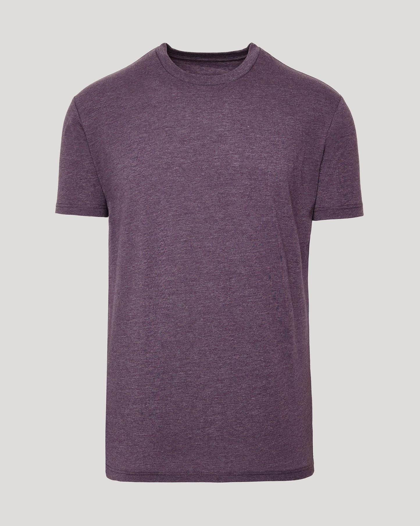 Dark Heather Plum Classic Crew Neck