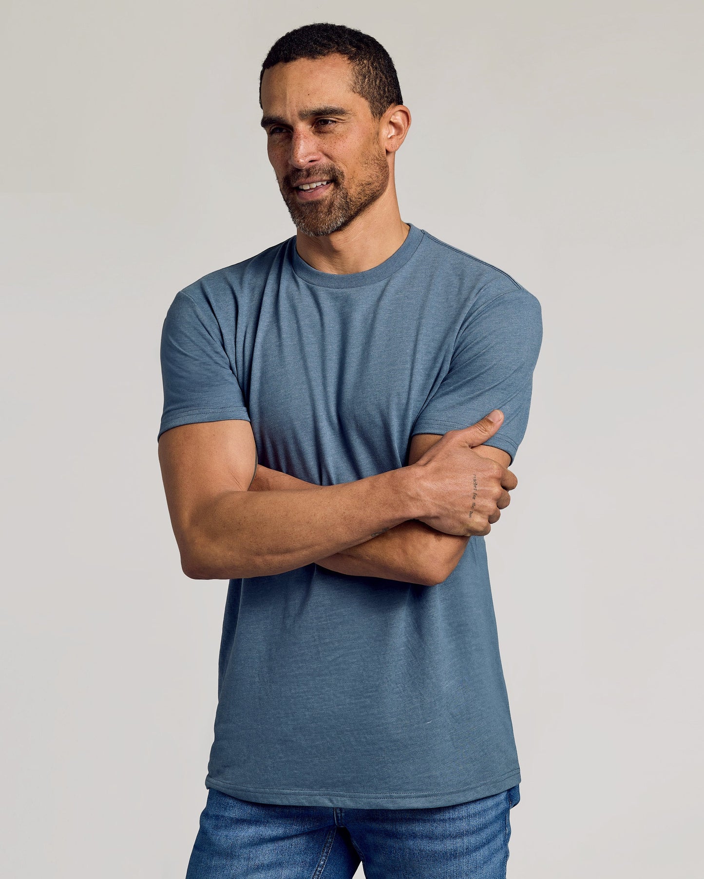 Dark Heather Tempest Classic Crew Neck