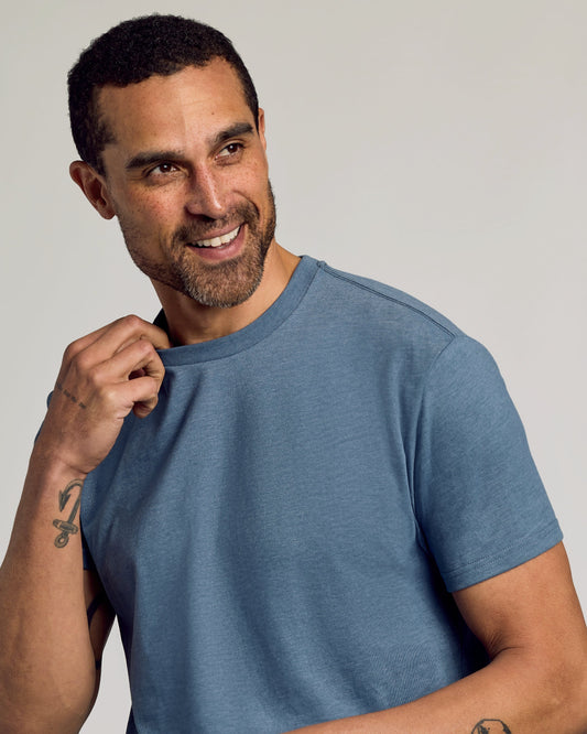 Dark Heather Tempest Classic Crew Neck