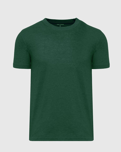 Evergreen Heather Classic Crew Neck