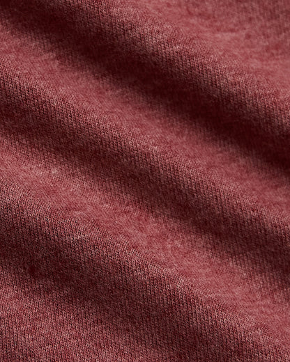 Heather Crimson Classic Crew Neck