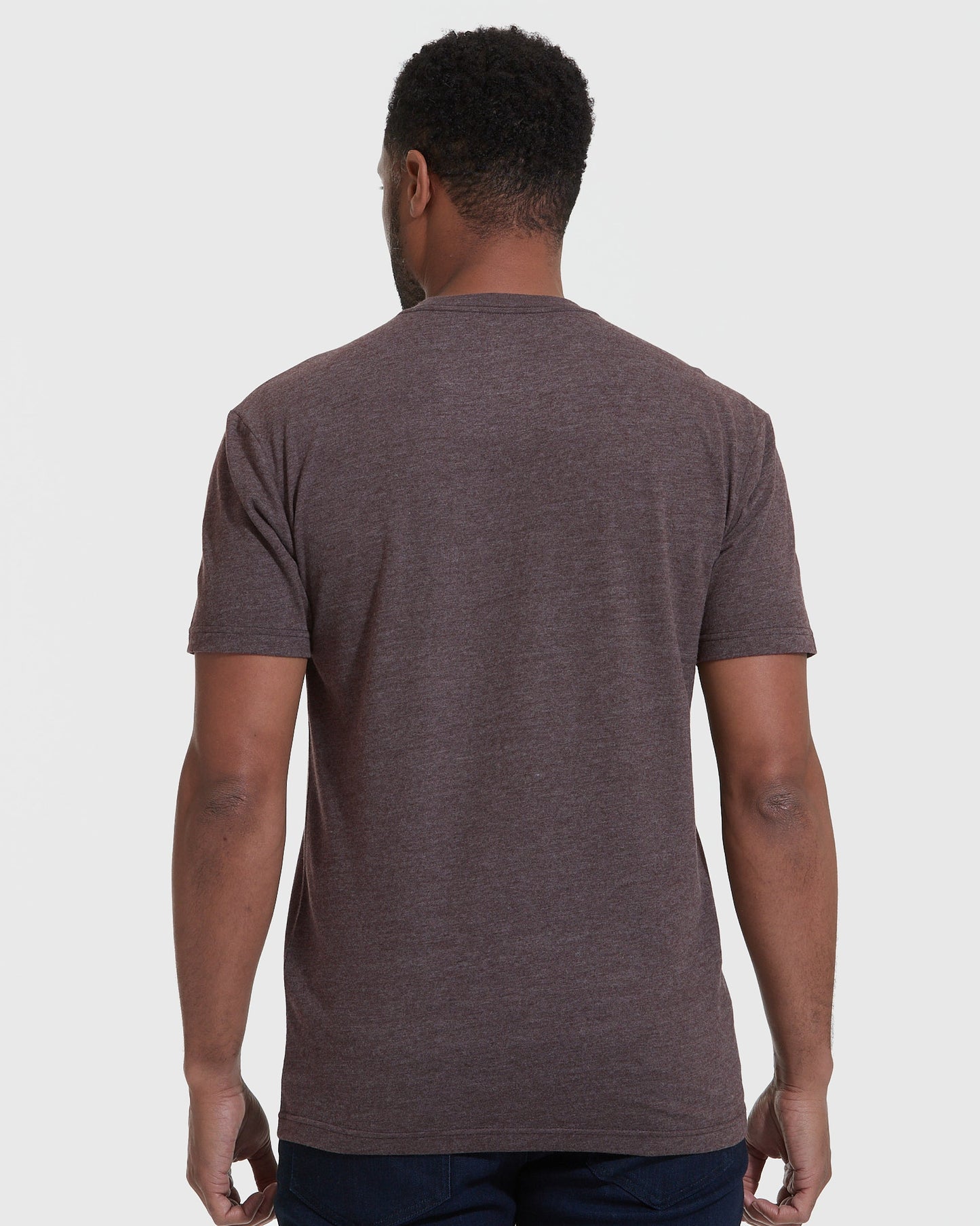 Heather Dark Oak Classic Crew Neck