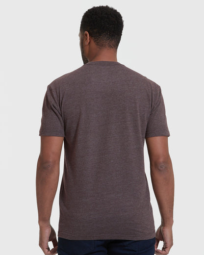 Heather Dark Oak Classic Crew Neck