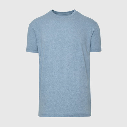 Heather Indigo Classic Crew Neck