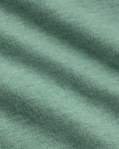Light Heather Greenery Classic Crew Neck
