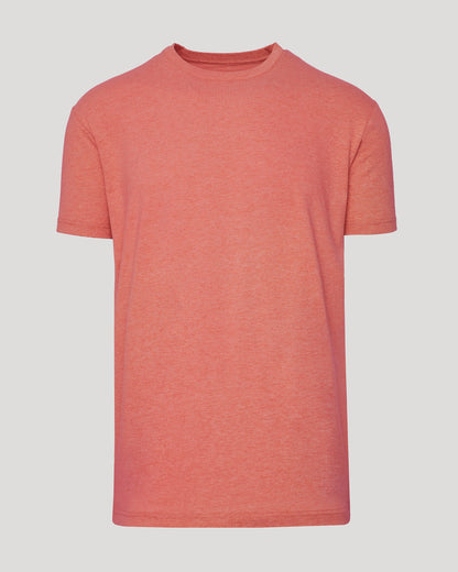 Light Heather Vermilion Classic Crew Neck