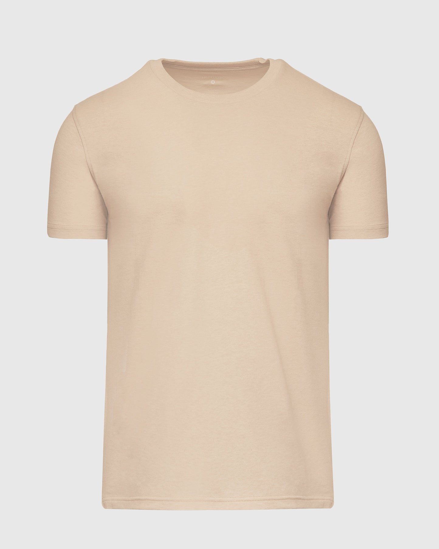 Light Camel Cream Heather Classic Crew