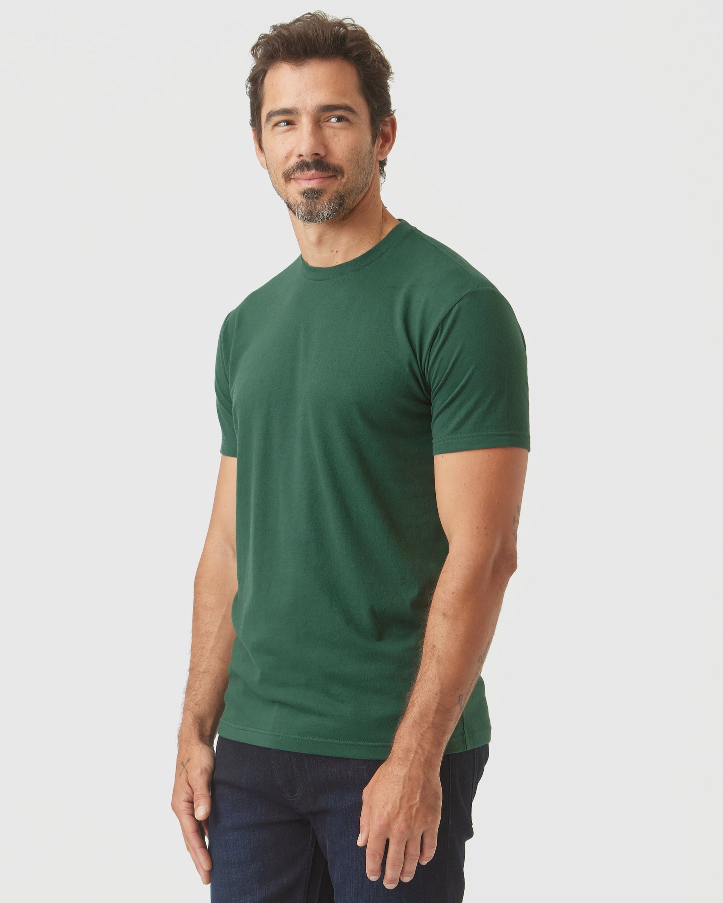 Moss Green Classic Crew