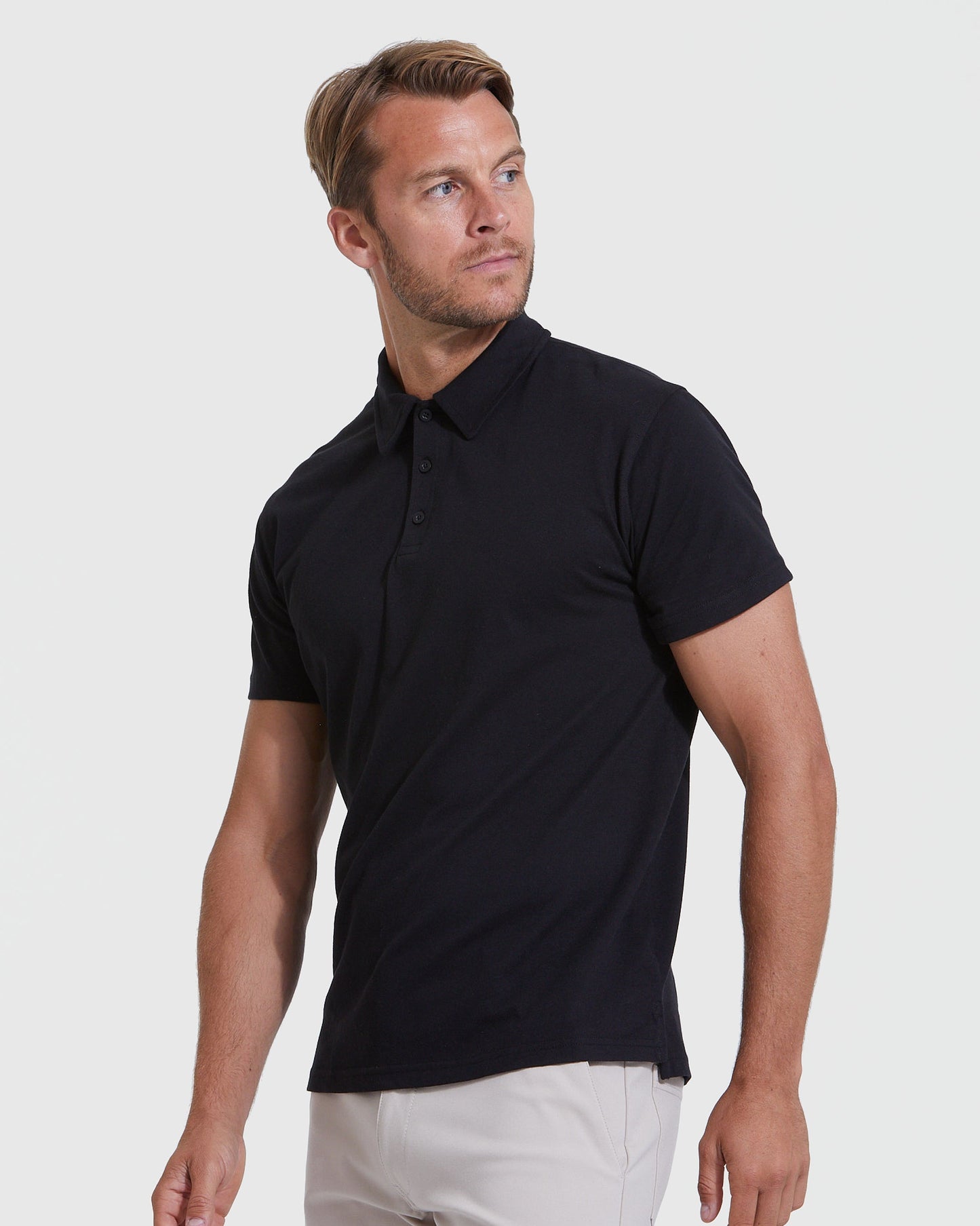 Black Classic Polo 6-Pack