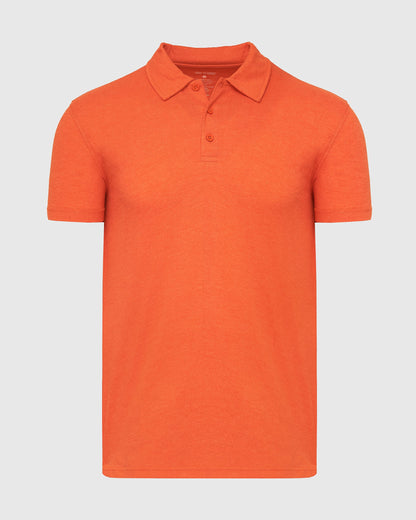 Burnt Orange Heather Classic Polo