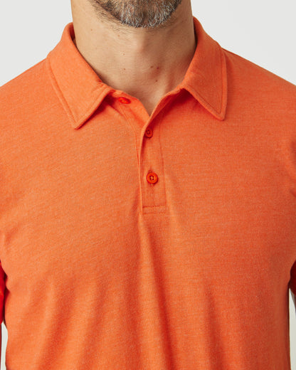 Burnt Orange Heather Classic Polo