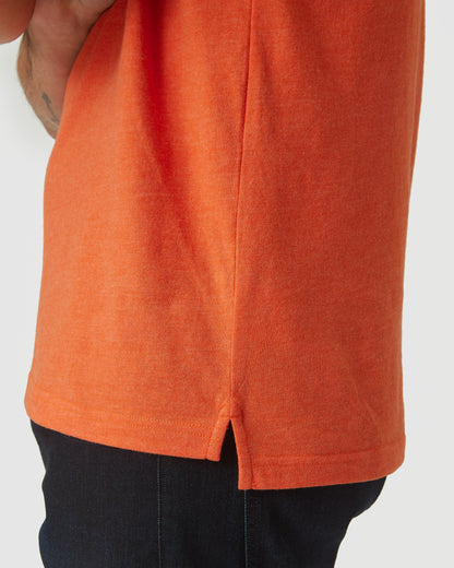 Burnt Orange Heather Classic Polo