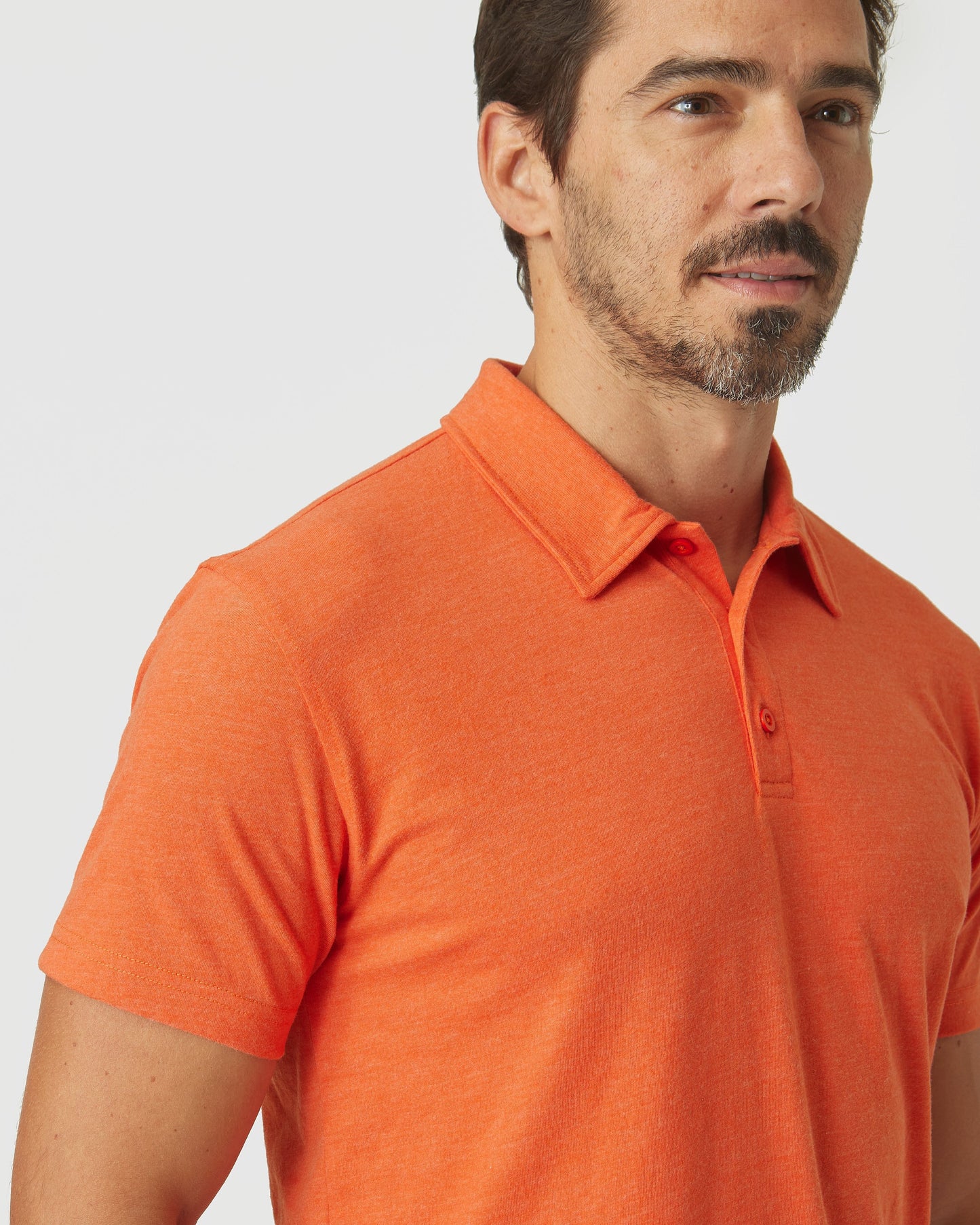 Burnt Orange Heather Classic Polo