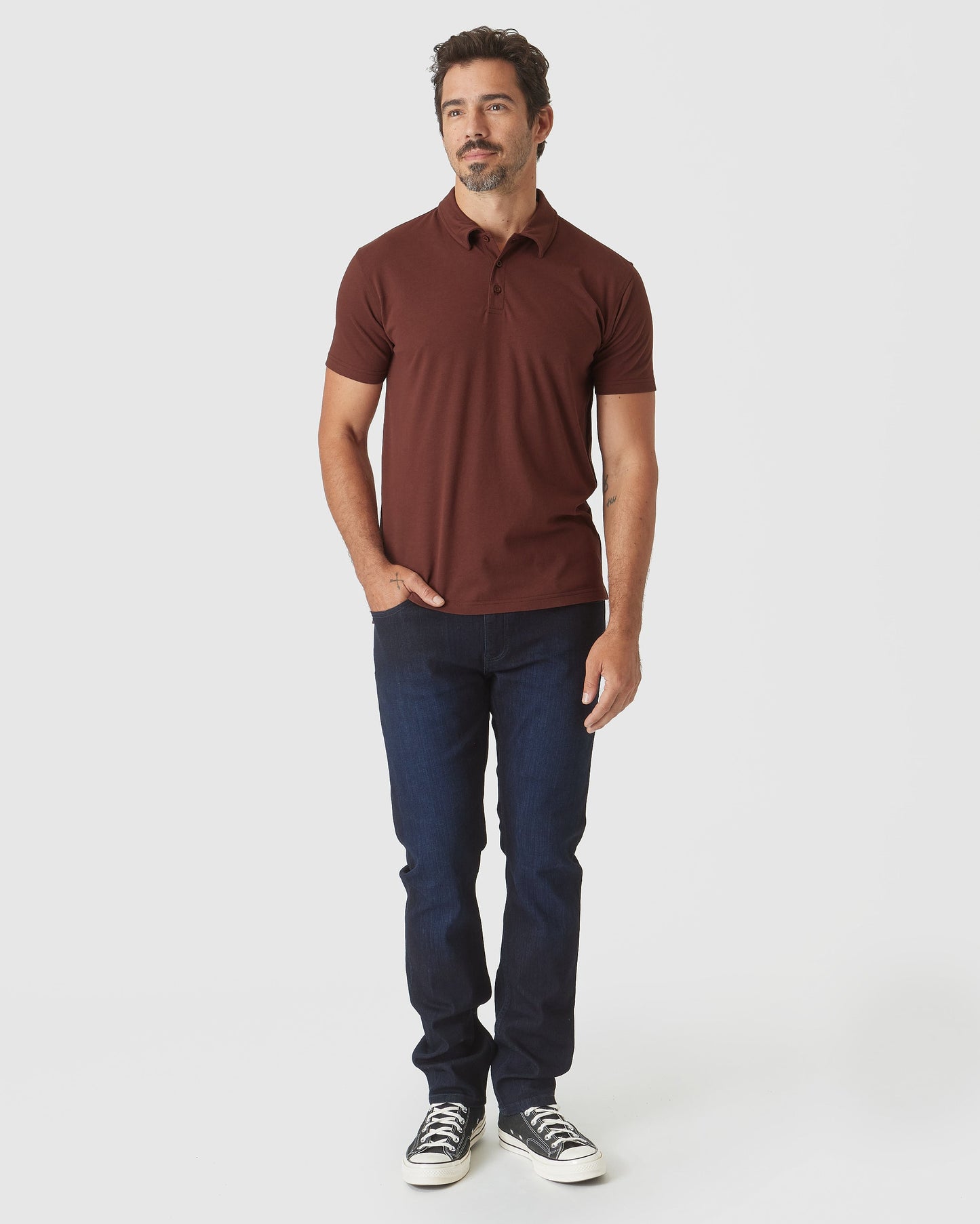 Dark Chocolate Classic Polo
