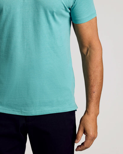 Dark Heather Oceanic Classic Polo