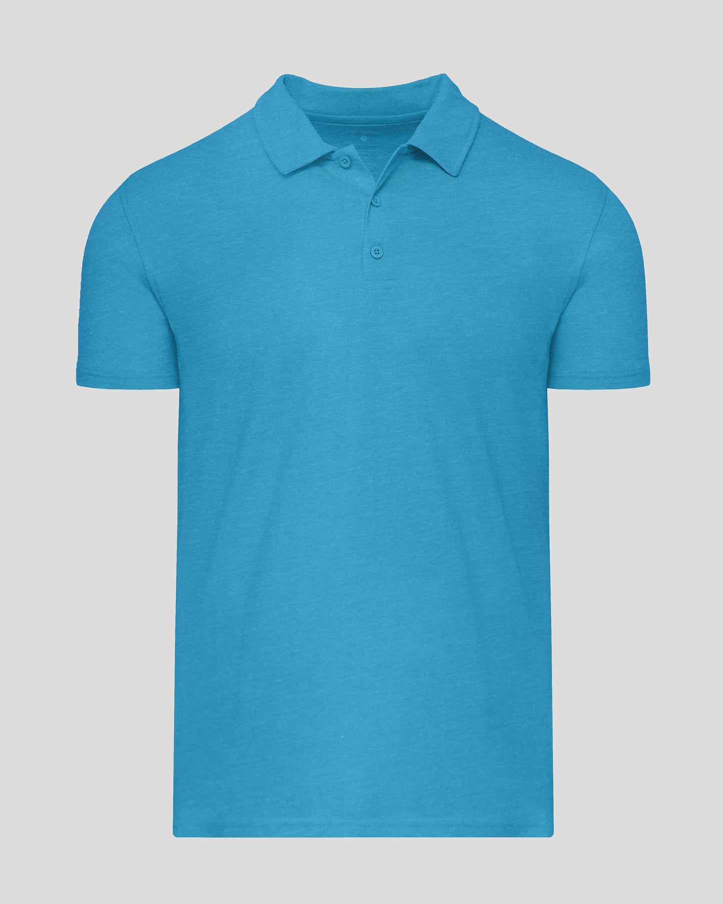Dark Heather Bahama Blue Classic Polo