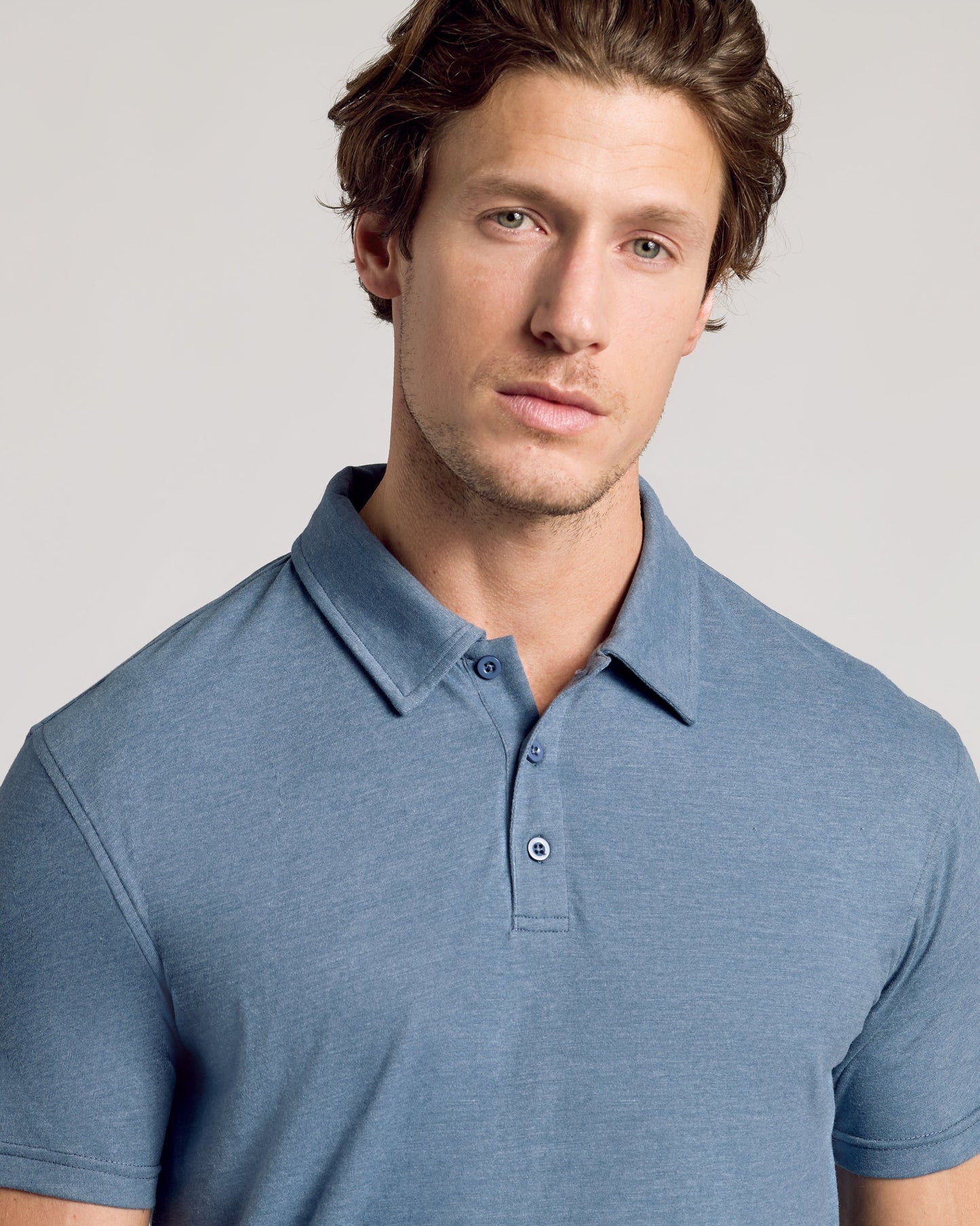 Dark Heather Tempest Classic Polo