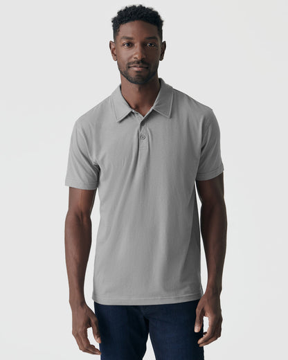 Glacier Gray Classic Polo
