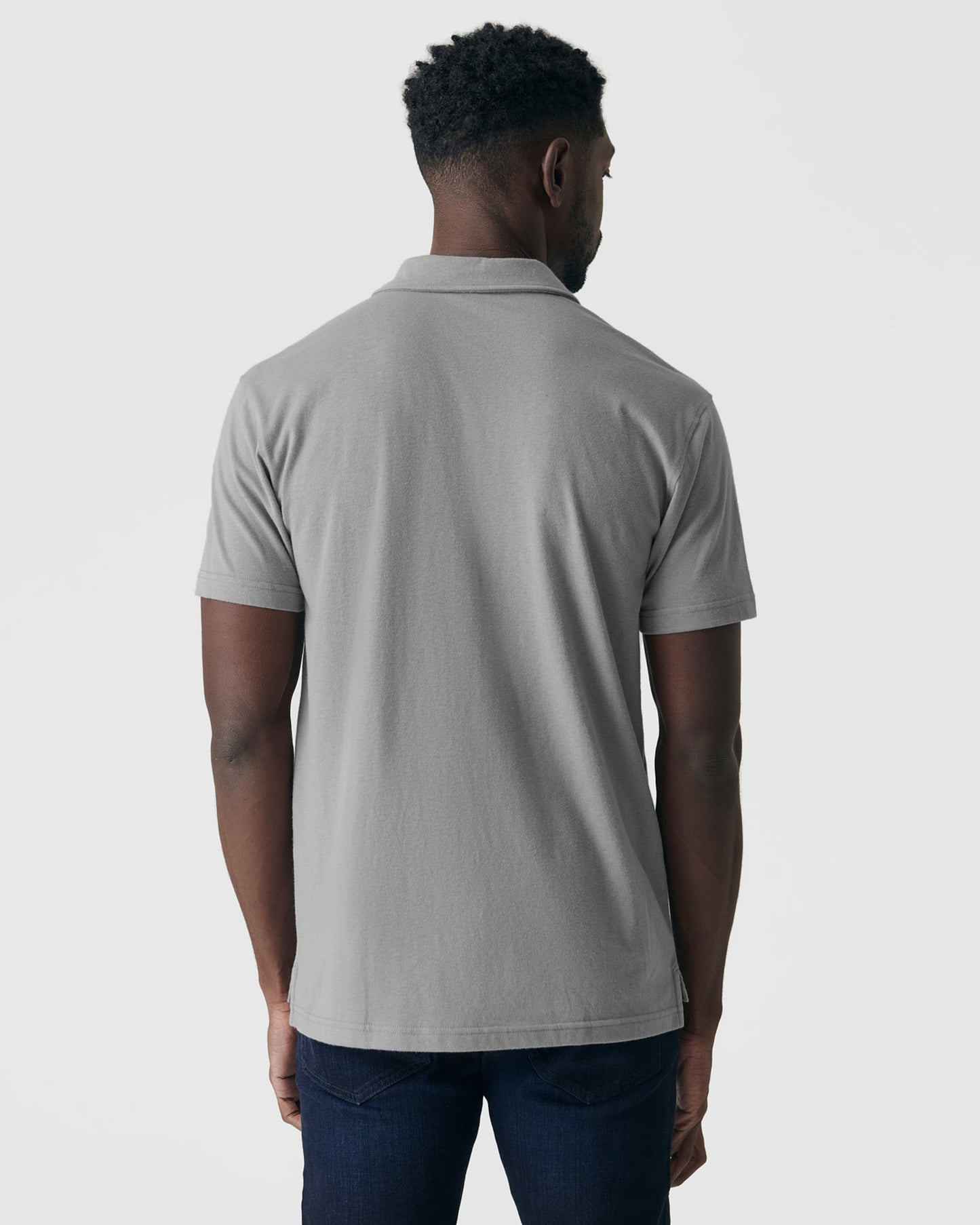 Glacier Gray Classic Polo