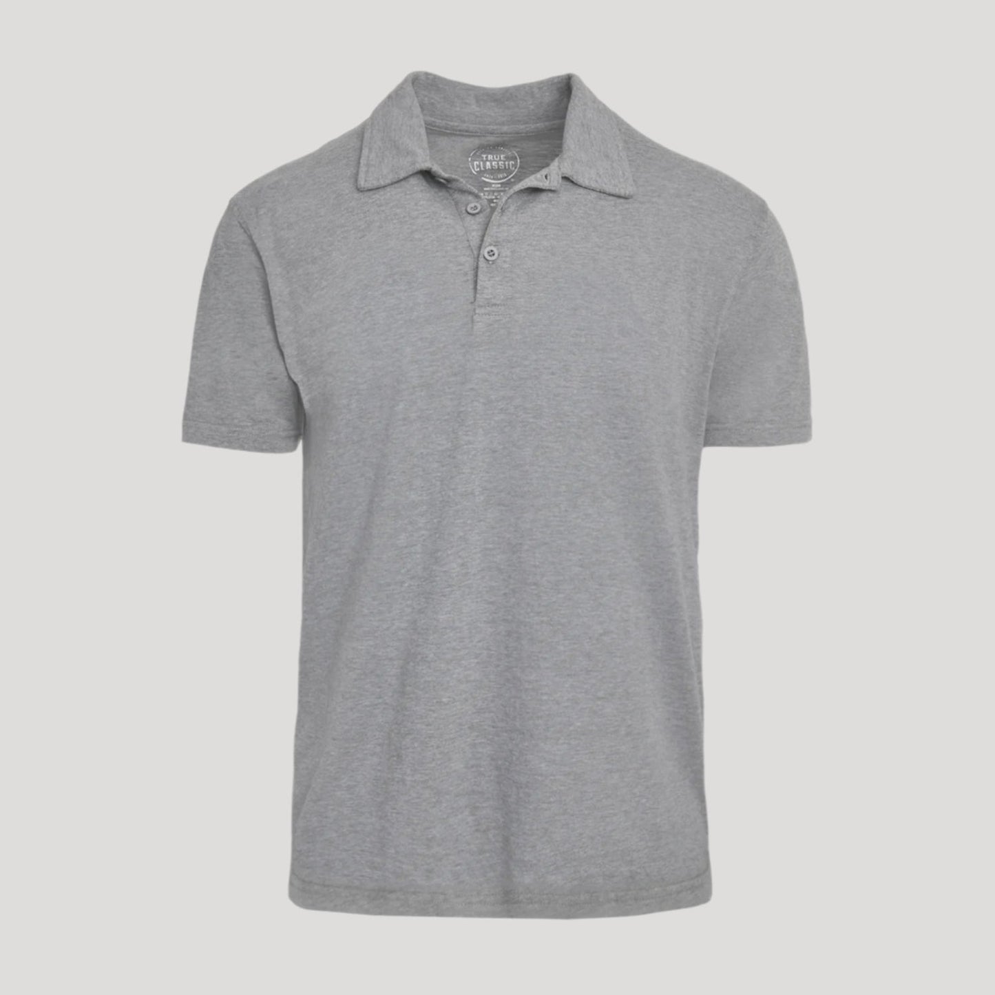 Heather Gray Classic Polo