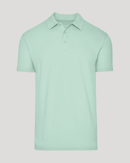 Heather Mist Classic Polo