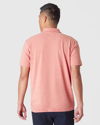 Heather Cayenne Classic Polo
