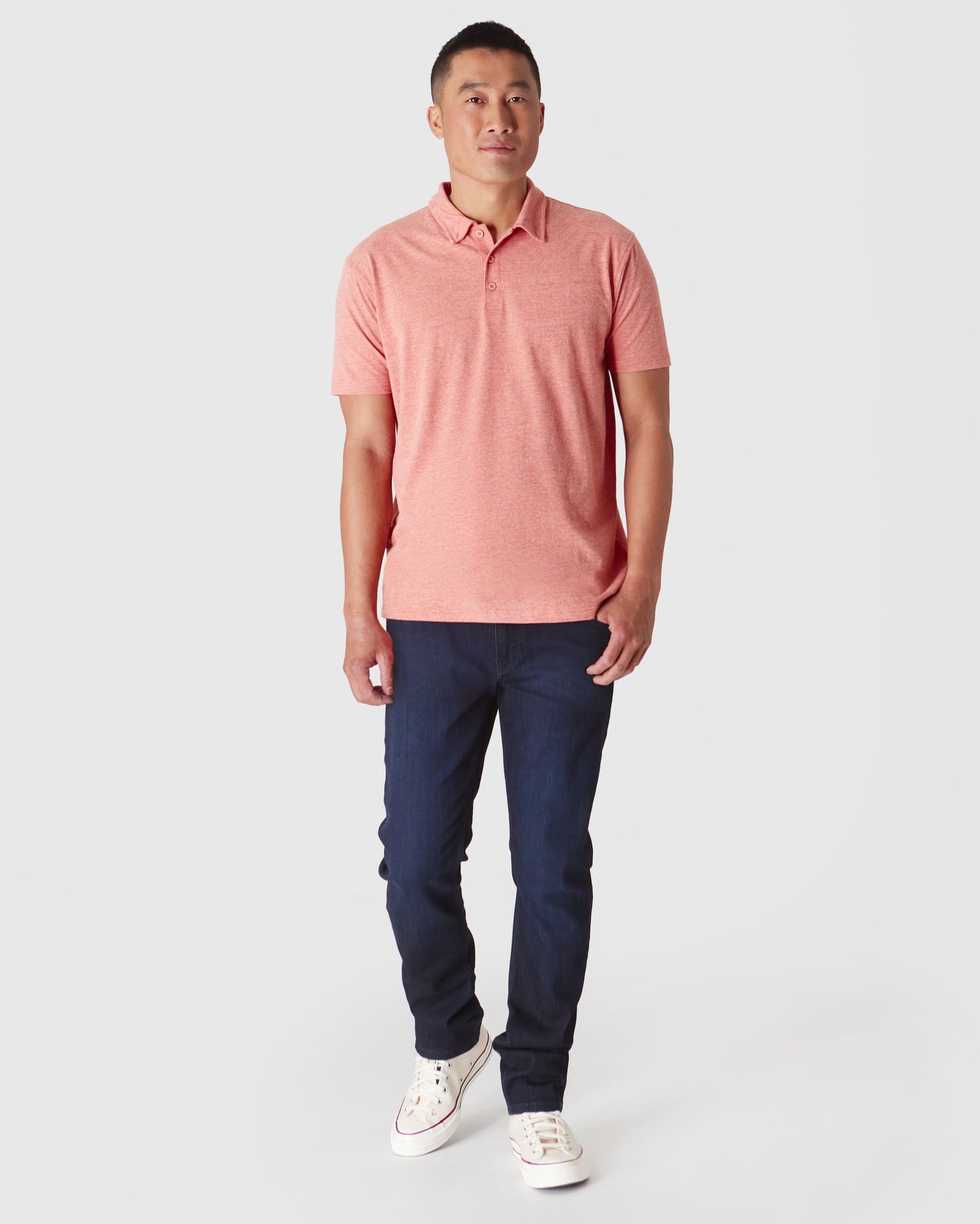 Heather Cayenne Classic Polo
